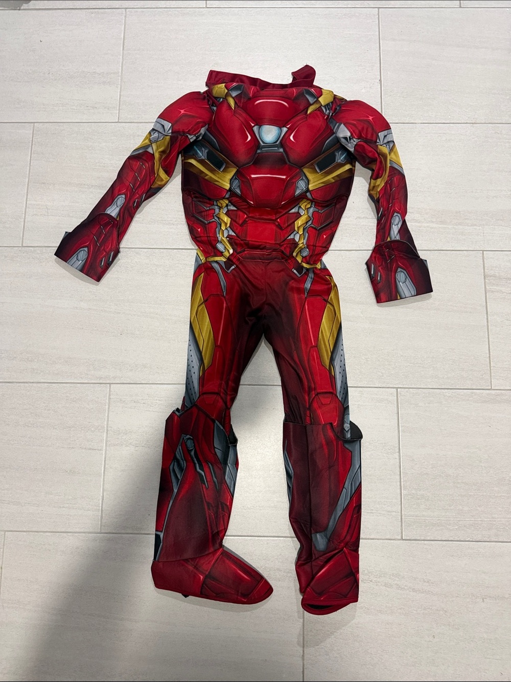 Kids Red Superhero Armor Costume - Brand: